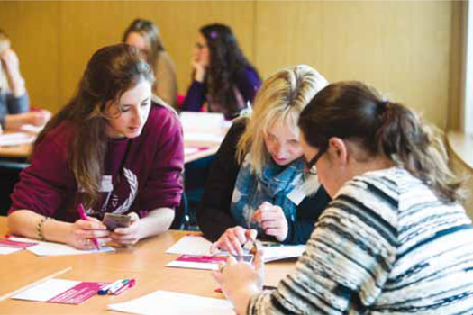 Figure 2. Delegates were engaged in giving their thoughts on the osteoarthritic patient.