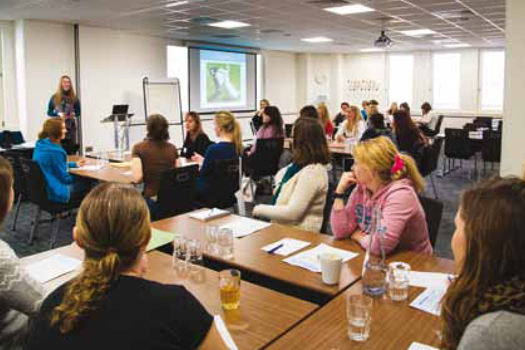 Figure 1. The workshop began with an introduction to nutrition and each other!